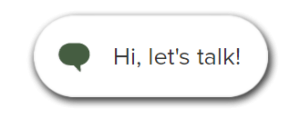 example of Hi, let's talk! chat button
